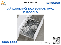 Giá xoong nồi inox 304 nan Oval EPV5080F (EPO6380VX) – Eurogold